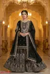 KB 3315 Georgette Embroidery Work Readymade Suits Suppliers In India 